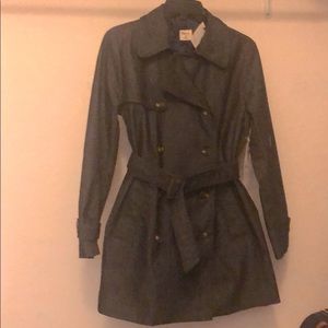 GAP Petite Women's Denim French Coat